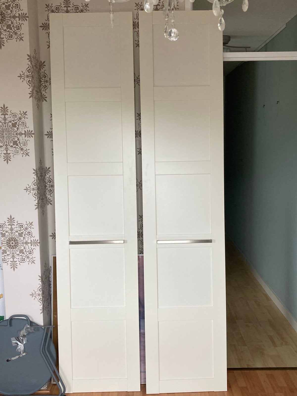2 Ikea Bergsbo kastdeuren, Ophalen, Gebruikt