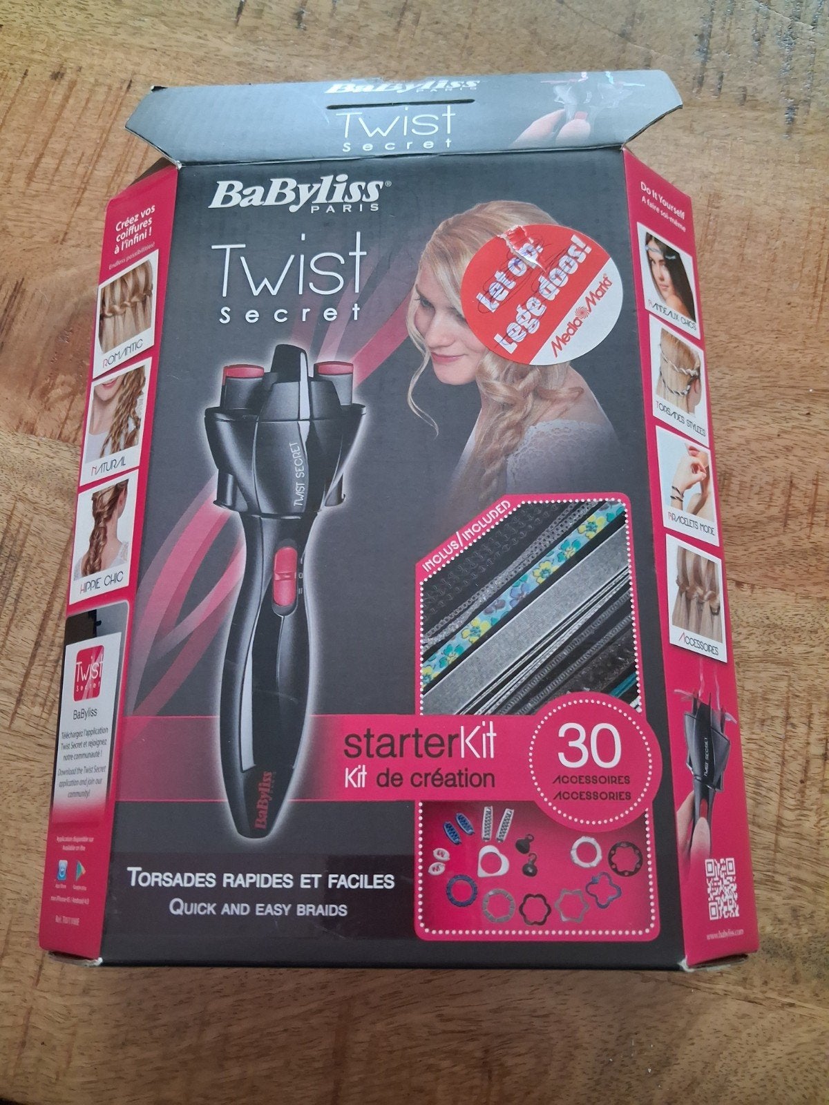 BaByliss Twist Secret - Haar Twister voor Vlechten nieuw!, Ophalen of Verzenden, Nieuw, Overige typen