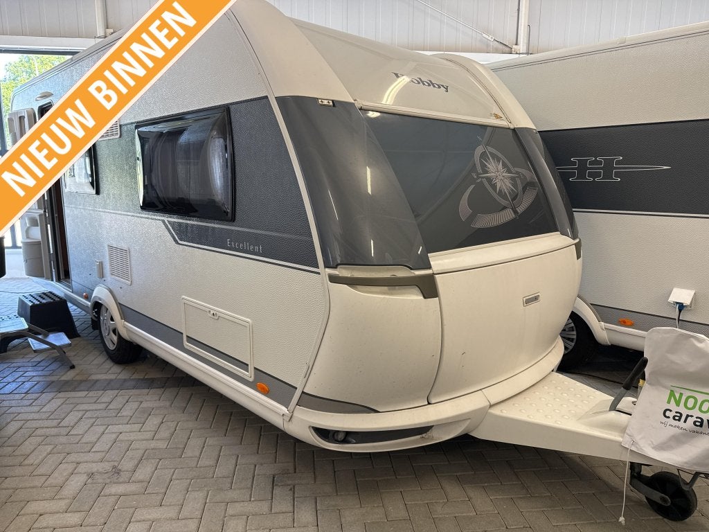 Hobby Excellent 495 UL, Caravans en Kamperen, Caravans, Rondzit, Hobby, Bedrijf, 4 tot 5 meter
