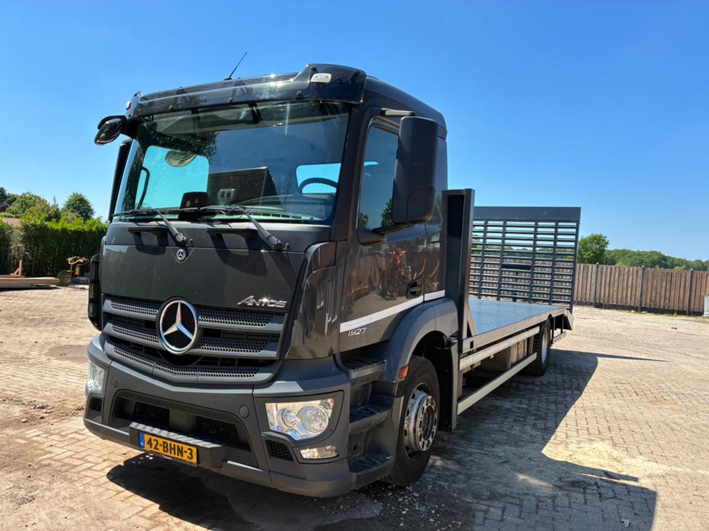 Te koop oprijbrachtwagen mercedes antos vrachtwagen, Auto's, Vrachtwagens, Automaat, Stof, Euro 6, Mercedes-Benz