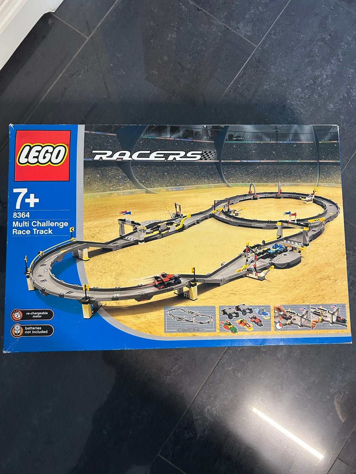 LEGO Racers 8364 Multi Challenge Racebaan, Overige merken, Racebaan, Zelf te bouwen, Ophalen of Verzenden