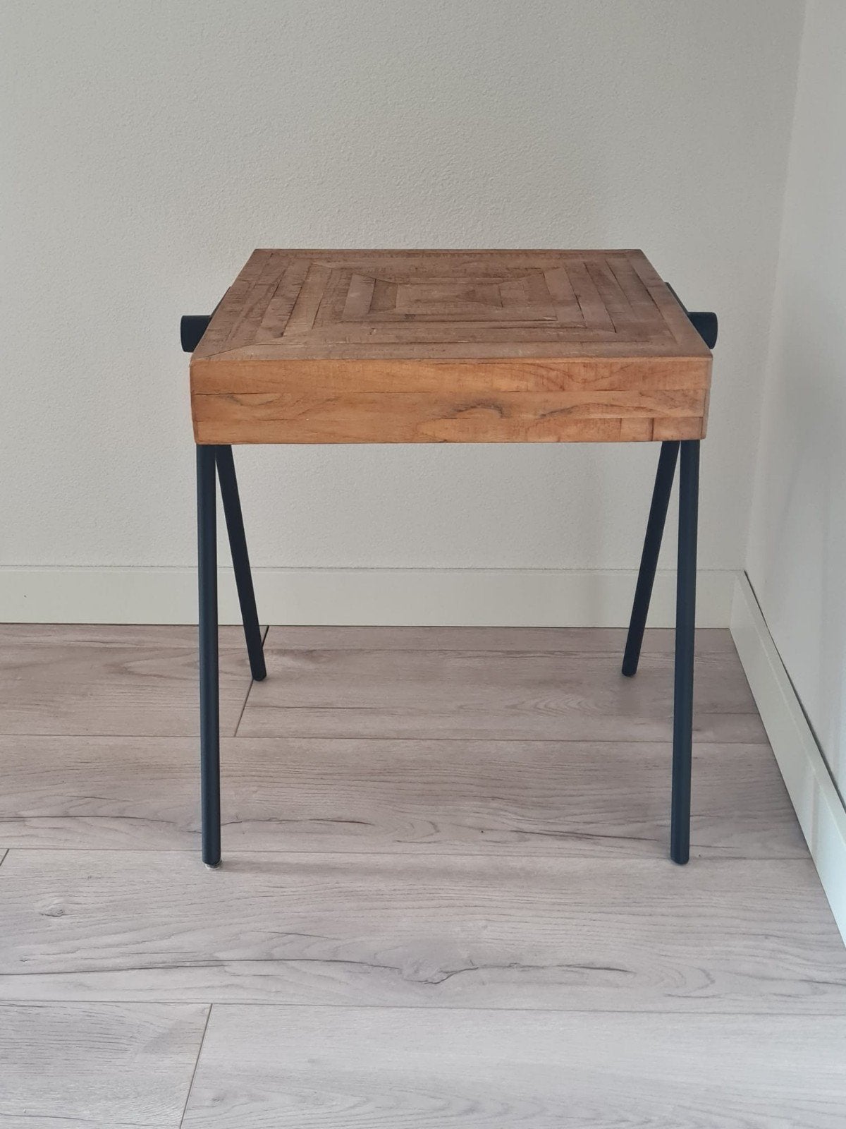 Tafeltje industrieel, Ophalen, Rechthoekig, Minder dan 55 cm, 45 tot 60 cm