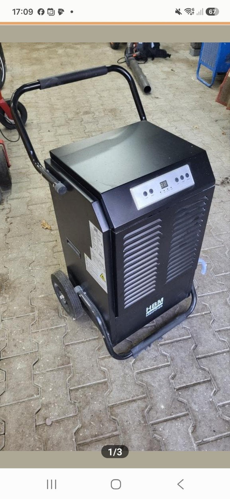 Bouwdroger 90 Liter, H130622, Ophalen, Zo goed als nieuw