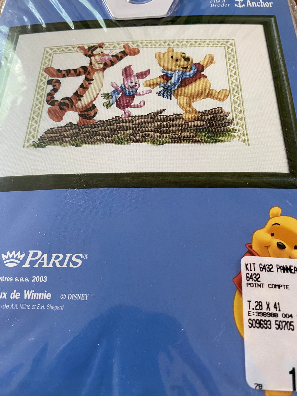 BORDUURPATRONEN DISNEY WINNIE EN BAMBI, Verzenden, Gebruikt, Patroon
