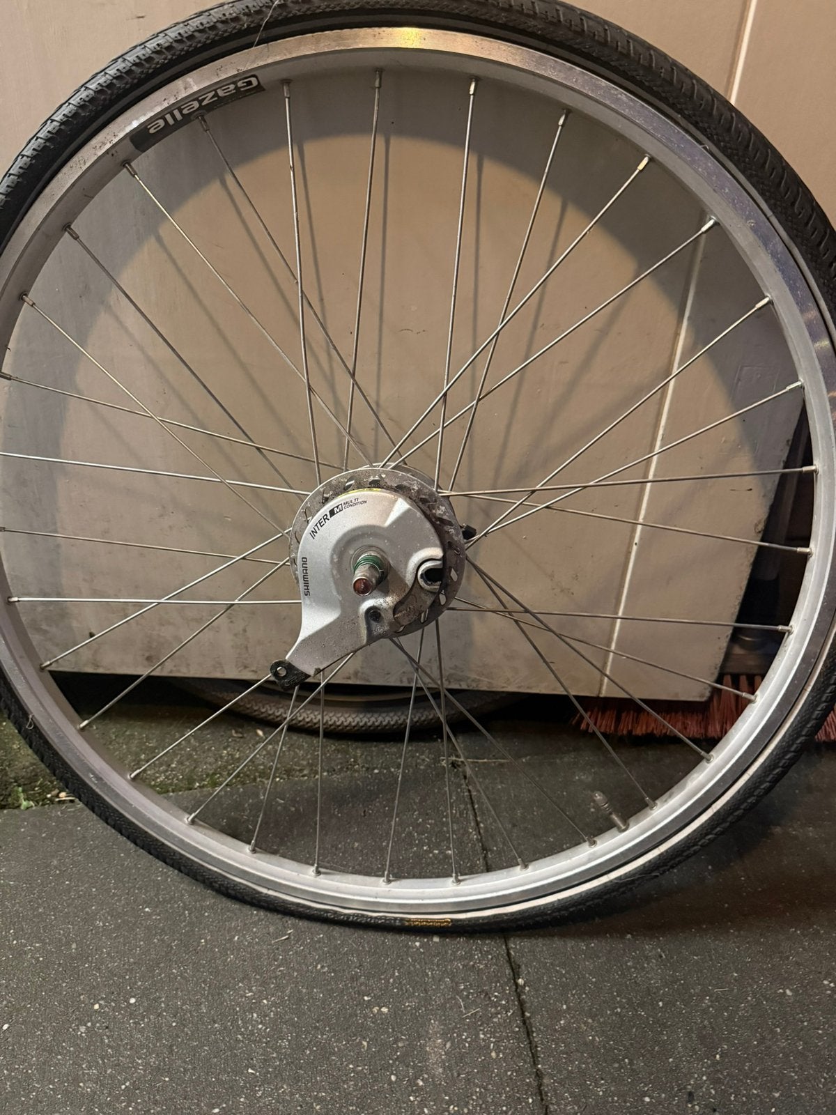 28”Achterwiel Gazelle Velg Shimano Nexus 8 Versnellingsnaaf, Fietsen en Brommers, Ophalen of Verzenden, Zo goed als nieuw
