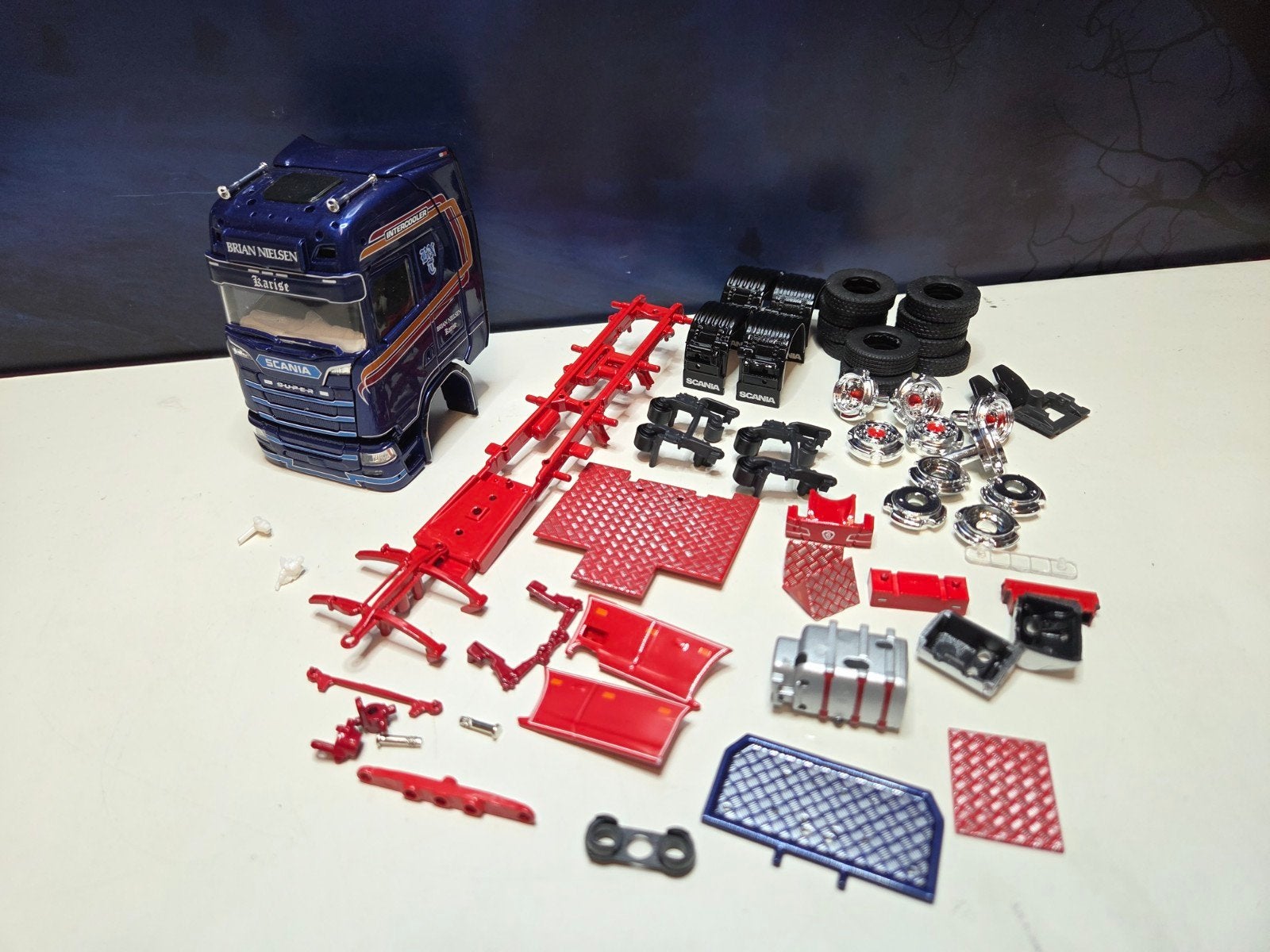 Tekno Scania NG S highline onderdelen 2, Hobby en Vrije tijd, Modelauto's | 1:50, Jobo.models@gmail.com, Ophalen of Verzenden