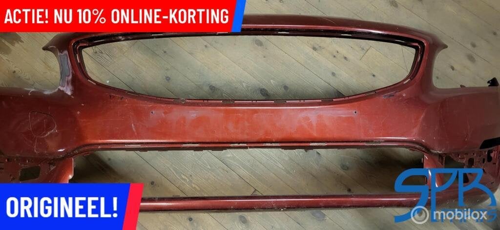 VOLVO V60 S60 II Facelift 2013- 2018 VOORBUMPER 31323831 RED, Gebruikt, Ophalen of Verzenden, Volvo, Volvo