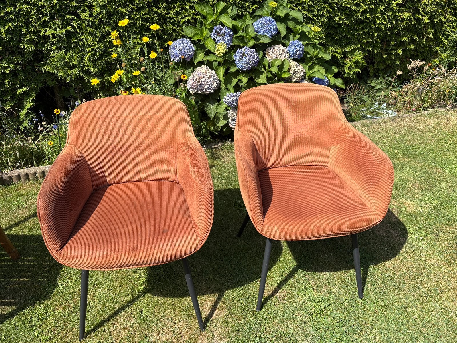 Eetkamerstoelen set van 2, Ophalen, Gebruikt, Twee, Overige kleuren
