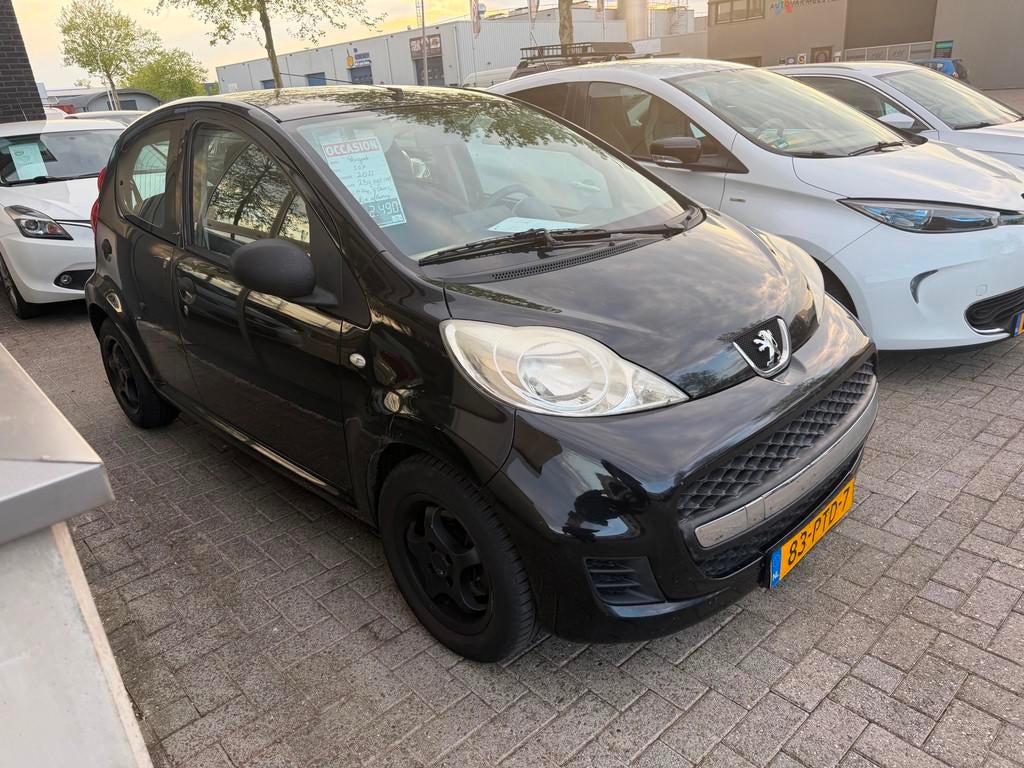 Peugeot 107 1.0-12V Accent|Airco|Carplay|5 deurs|NAP|all-in, Voorwielaandrijving, Euro 5, Stof, Gebruikt