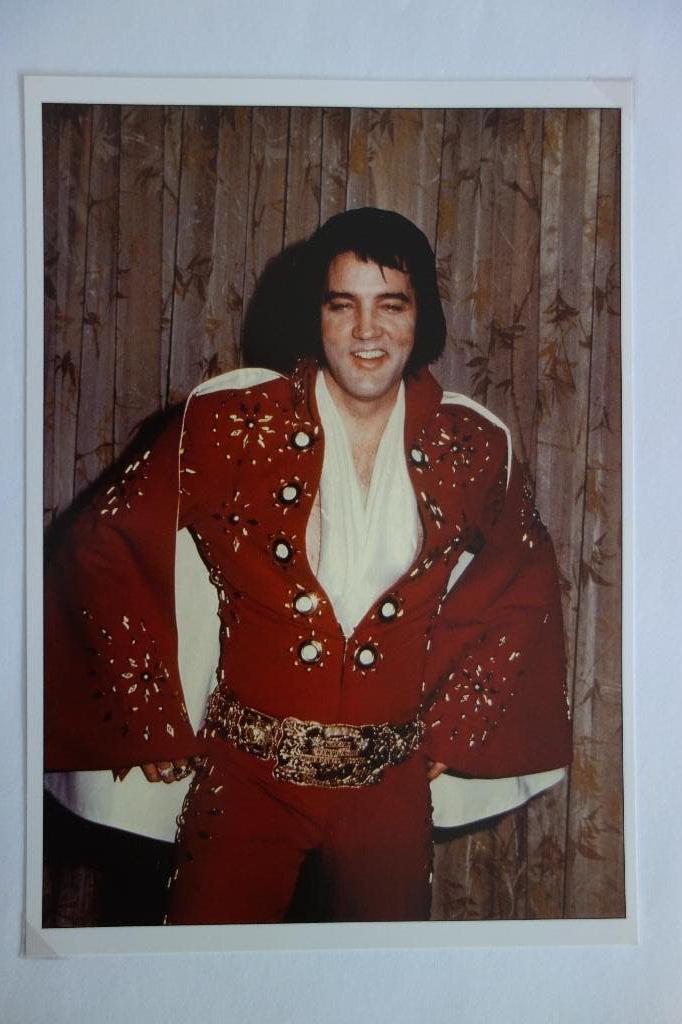 Kaart Elvis Presley, Ophalen of Verzenden, Zo goed als nieuw, Foto of Kaart