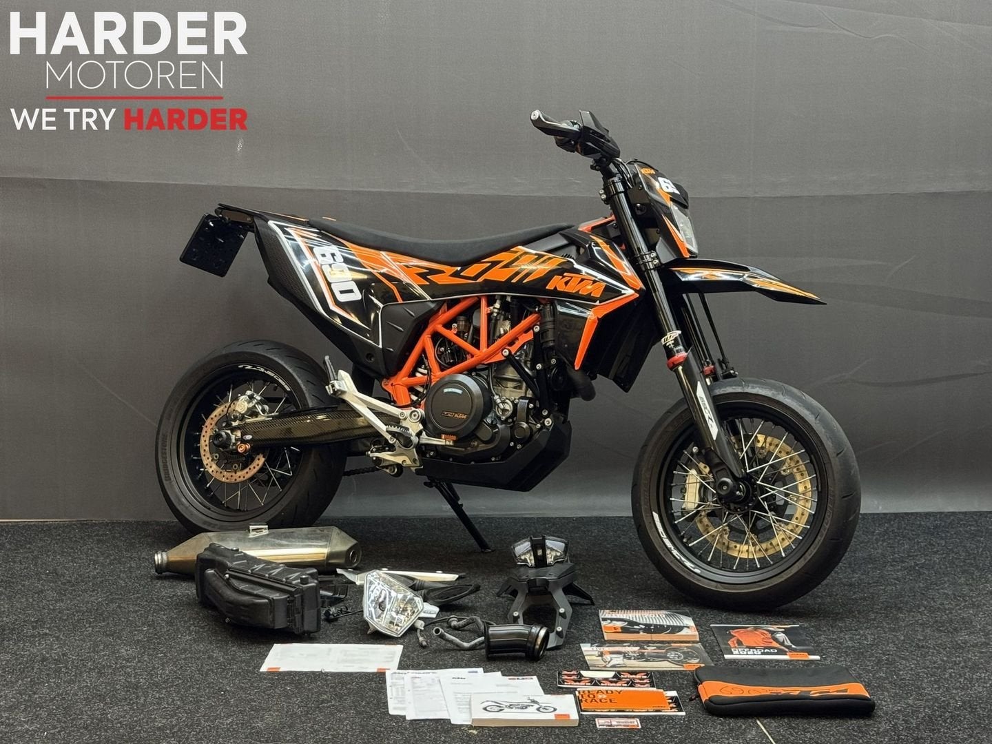 KTM 690 SMC R | BIZARRE OPTIES | TOPSTAAT | GARANTIE, Motoren, Motoren | KTM, 693 cc, KTM, Bedrijf, Onbekend