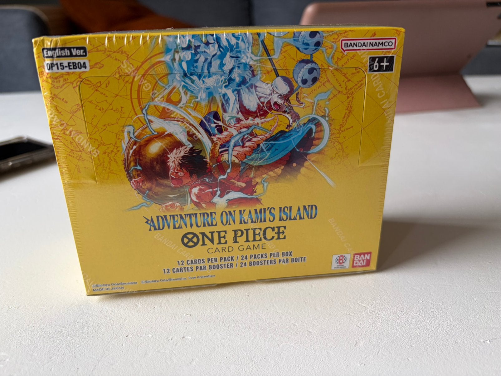 One piece 15 adventure on kami`s island boodter box, Ophalen of Verzenden, Zo goed als nieuw, Boosterbox