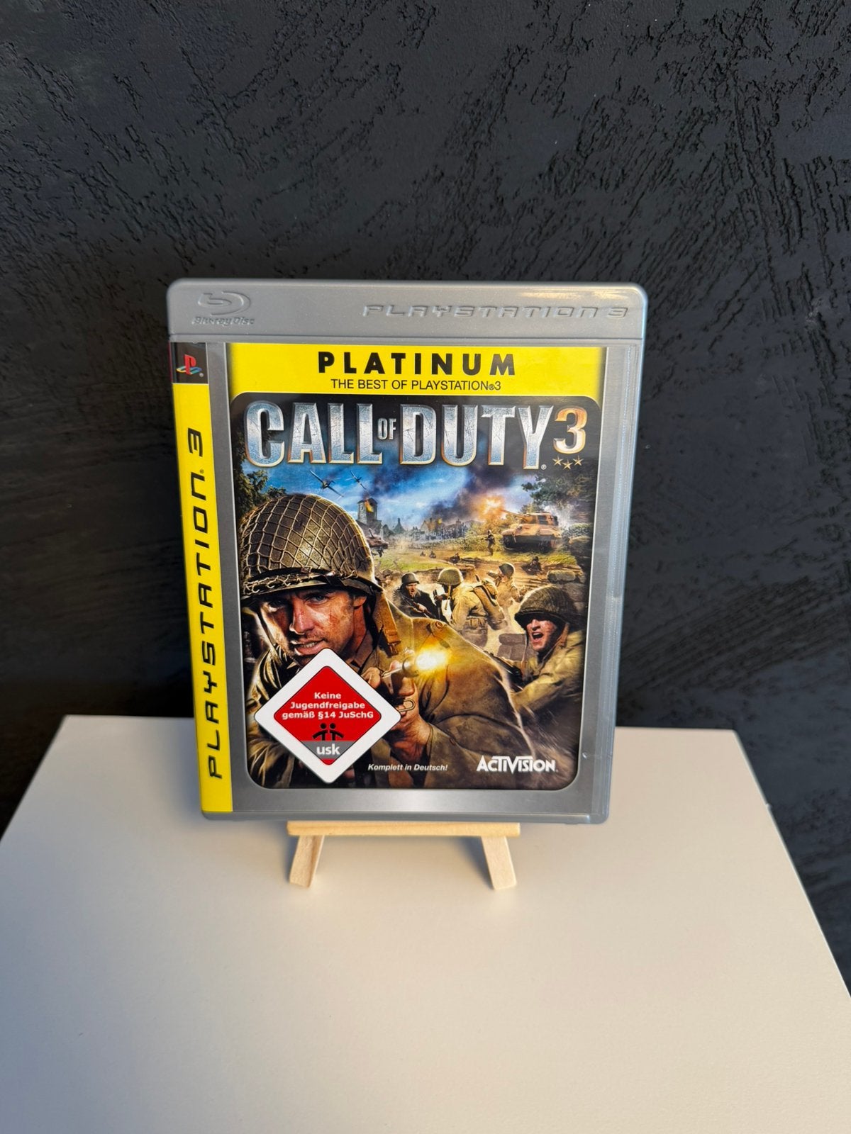 Call Of Duty 3 Platinum Edit. (Sony PlayStation 3), Shooter, 1 speler, Ophalen of Verzenden, Zo goed als nieuw