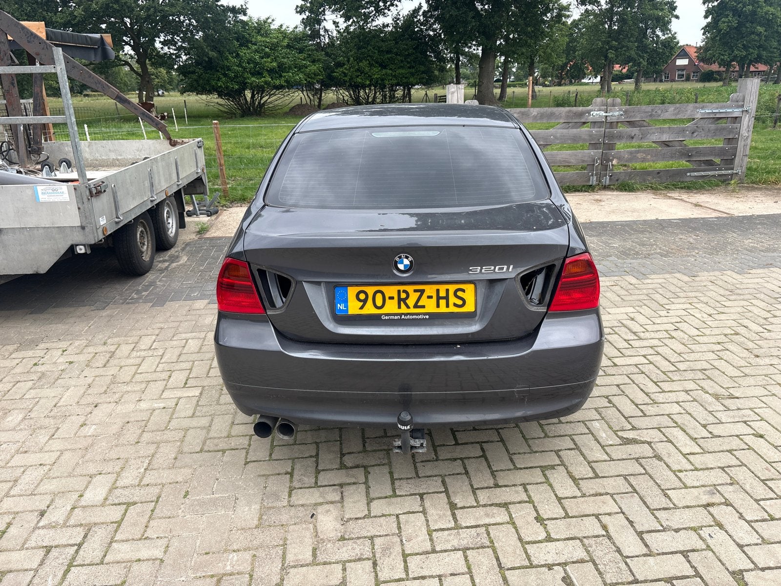 BMW 318i E90 onderdelen auto - motor loopt, aandrijving defe, Ophalen, Gebruikt, BMW
