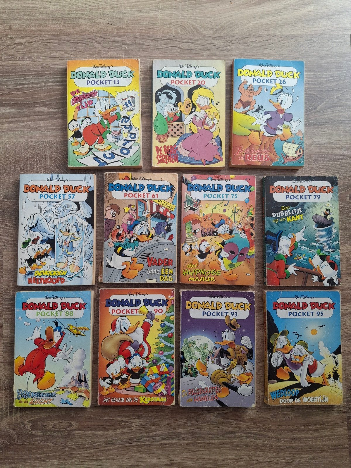Donald Duck Pockets ( 50stuks) mag ook per stuk weg, Meerdere stripboeken, Ophalen of Verzenden, Gelezen