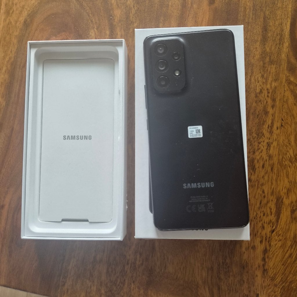 Samsung A53 128gb zwart, Telecommunicatie, Zwart, Touchscreen, Ophalen of Verzenden, Zo goed als nieuw