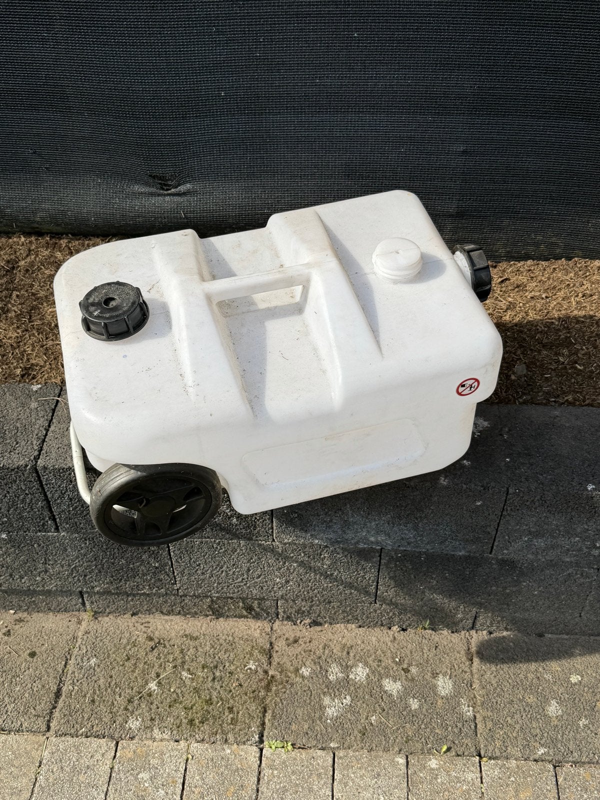 Vuilwatertank met wielen - 23L, Ophalen of Verzenden, Gebruikt