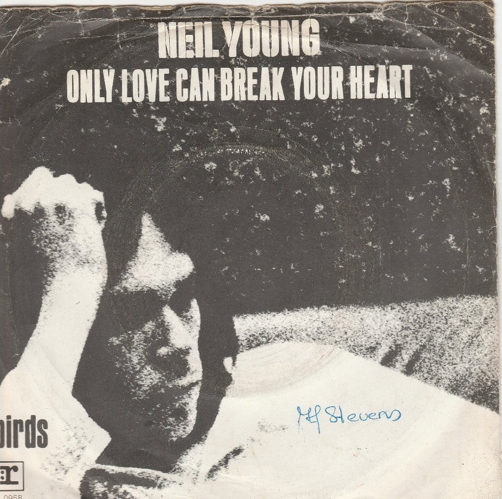 Neil Young - Only Love Can Break Your Heart uit HARVEST LP, Cd's en Dvd's, Ophalen, Gebruikt, Pop, Overige typen
