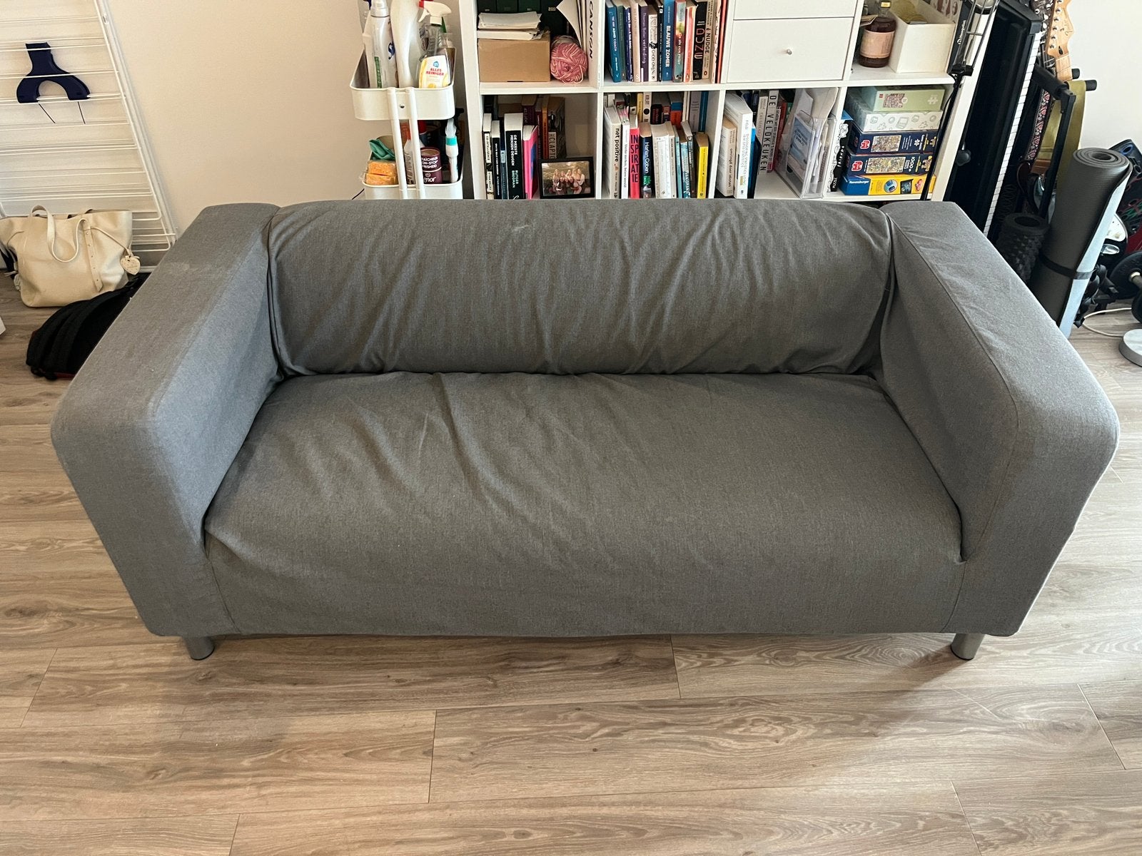 Klippan bank Ikea, Ophalen, 150 tot 200 cm, Tweepersoons, 75 tot 100 cm