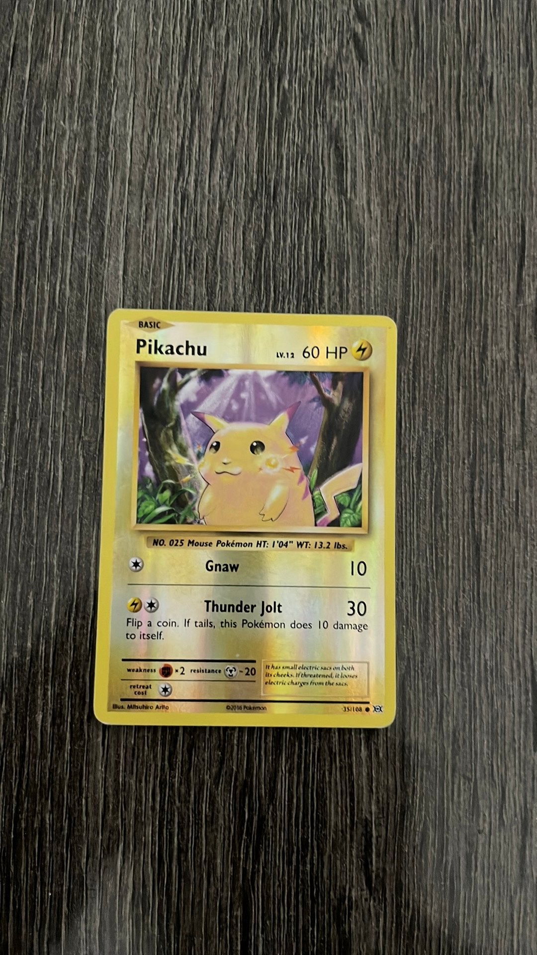 Pikachu Pokémonkaart, Ophalen of Verzenden, Nieuw
