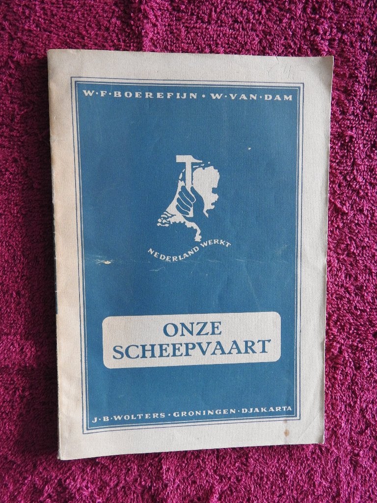 K. Norel - Onze Scheepvaart - Nederland werkt, Ophalen of Verzenden, Zo goed als nieuw