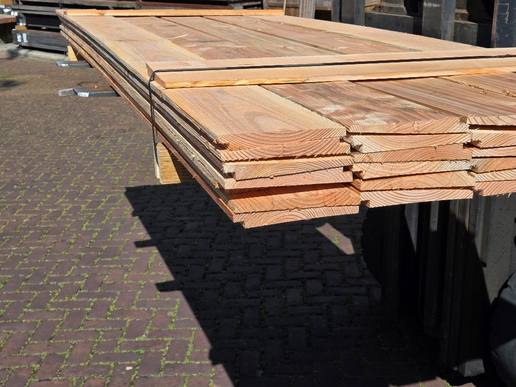 30 planken Douglas Zweeds rabat 3.00 meter lang -  nr: TP161, Ophalen, Nieuw, 250 cm of meer, Planken