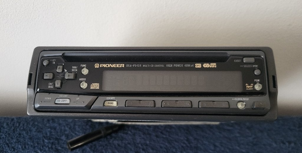 Pioneer autoradio/cd + 4 inbouwspeakers zie omschrijving, Auto diversen, Ophalen