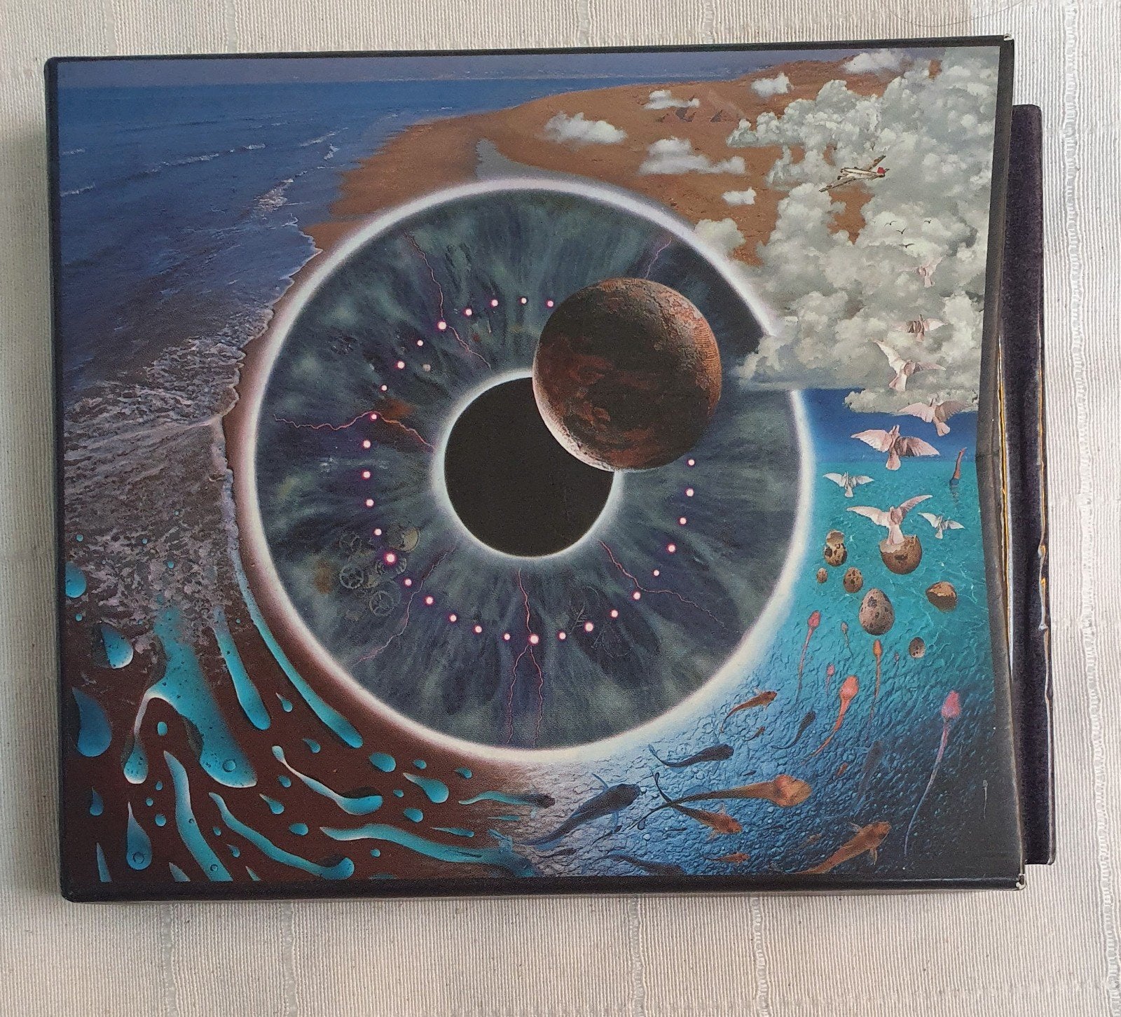 2CD box Pink Floyd - Pulse - met LED en boekje, Cd's en Dvd's, Cd's | Rock, Gebruikt, Boxset, Inclusief boekje, Verzenden