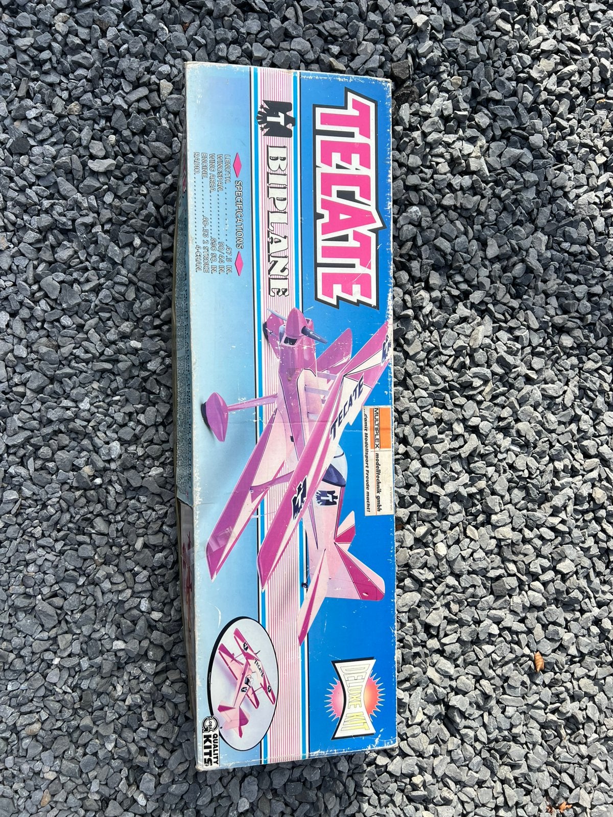 MULTIPLEX Teal Biplane – Deluxe Kit bouwpakket, Hobby en Vrije tijd, Modelbouw | Radiografisch | Vliegtuigen, Ophalen, Nieuw