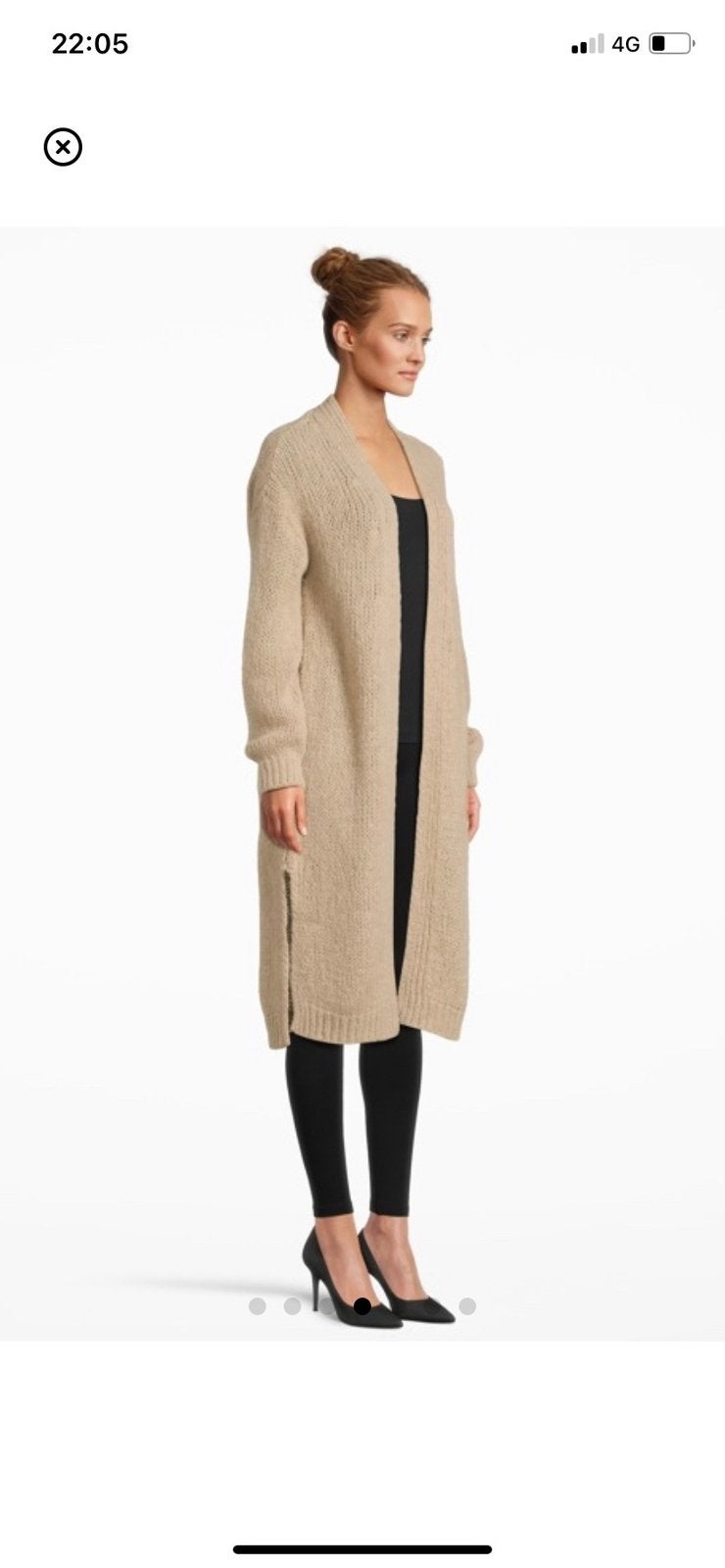 RIANI lang vest mt 46, Ophalen of Verzenden, Gedragen, Maat 46/48 (XL) of groter, Beige