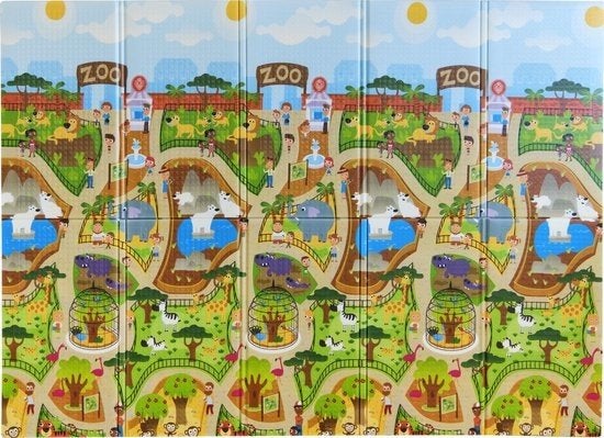 Prince Lionheart Speelkleed City/Zoo Opvouwbaar, Ophalen, Zo goed als nieuw, Speelkleed