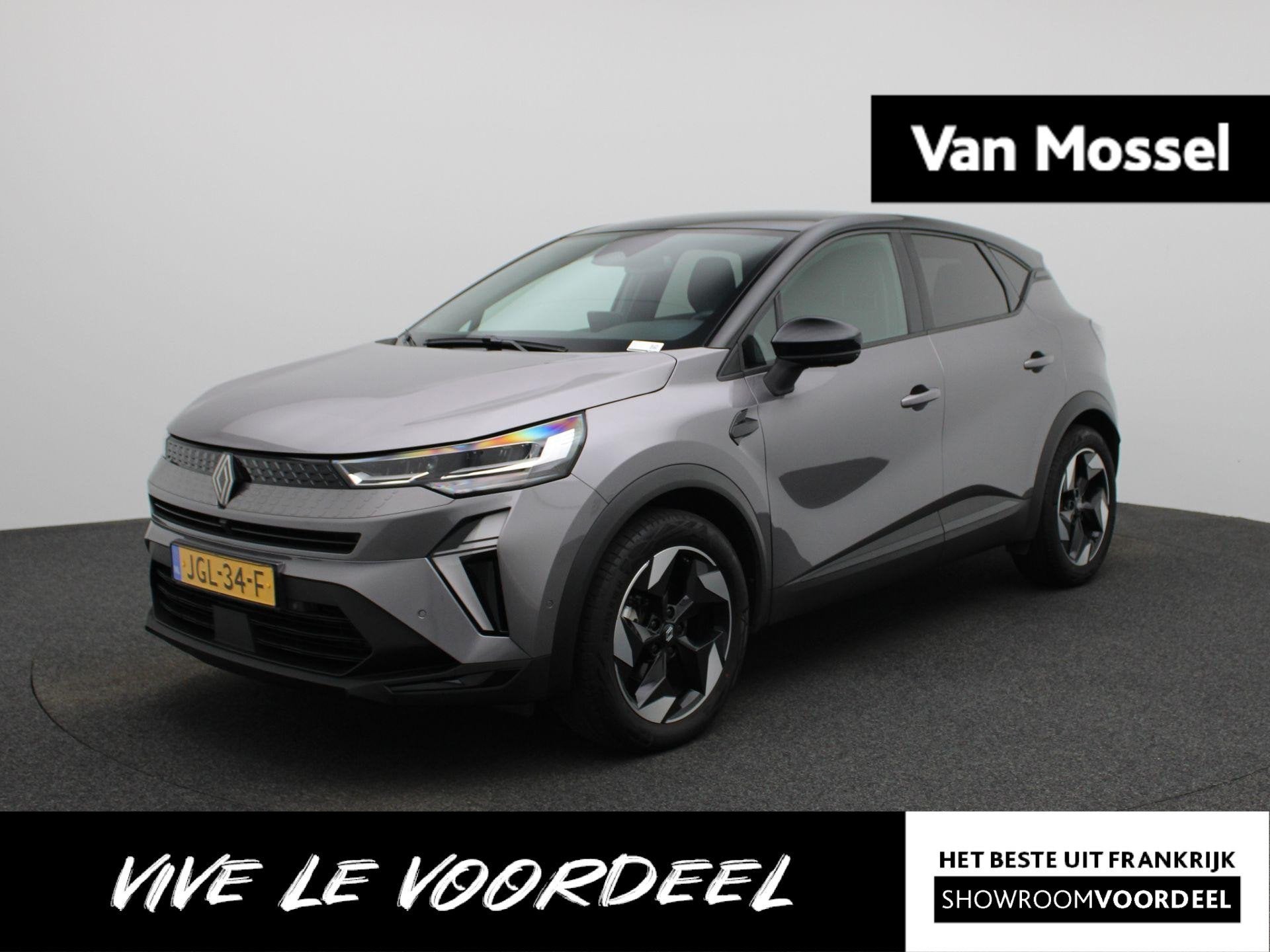 Renault Captur 1.8 E-Tech full hybrid 160 techno | Navigatie, Auto's, 4 cilinders, Leder en Stof, Origineel Nederlands, Bedrijf