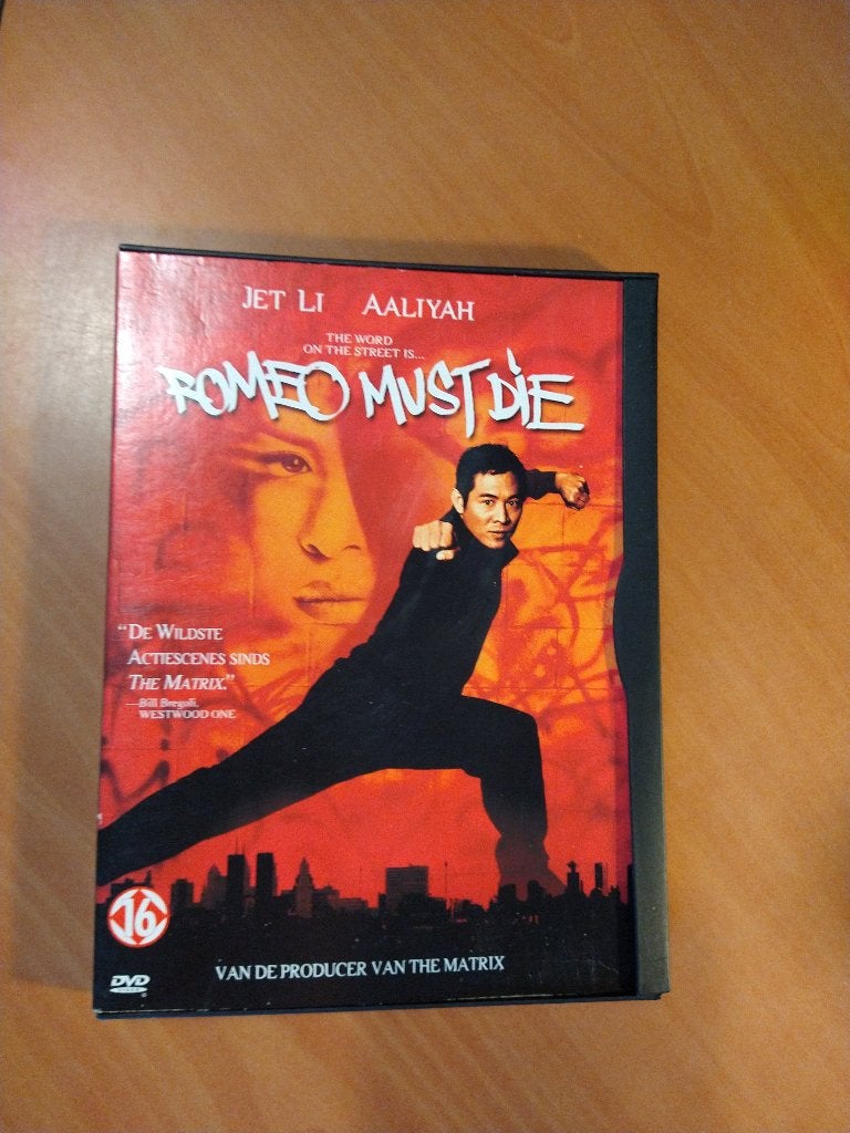 DVD Romeo must die, Vanaf 16 jaar, Ophalen of Verzenden, Zo goed als nieuw