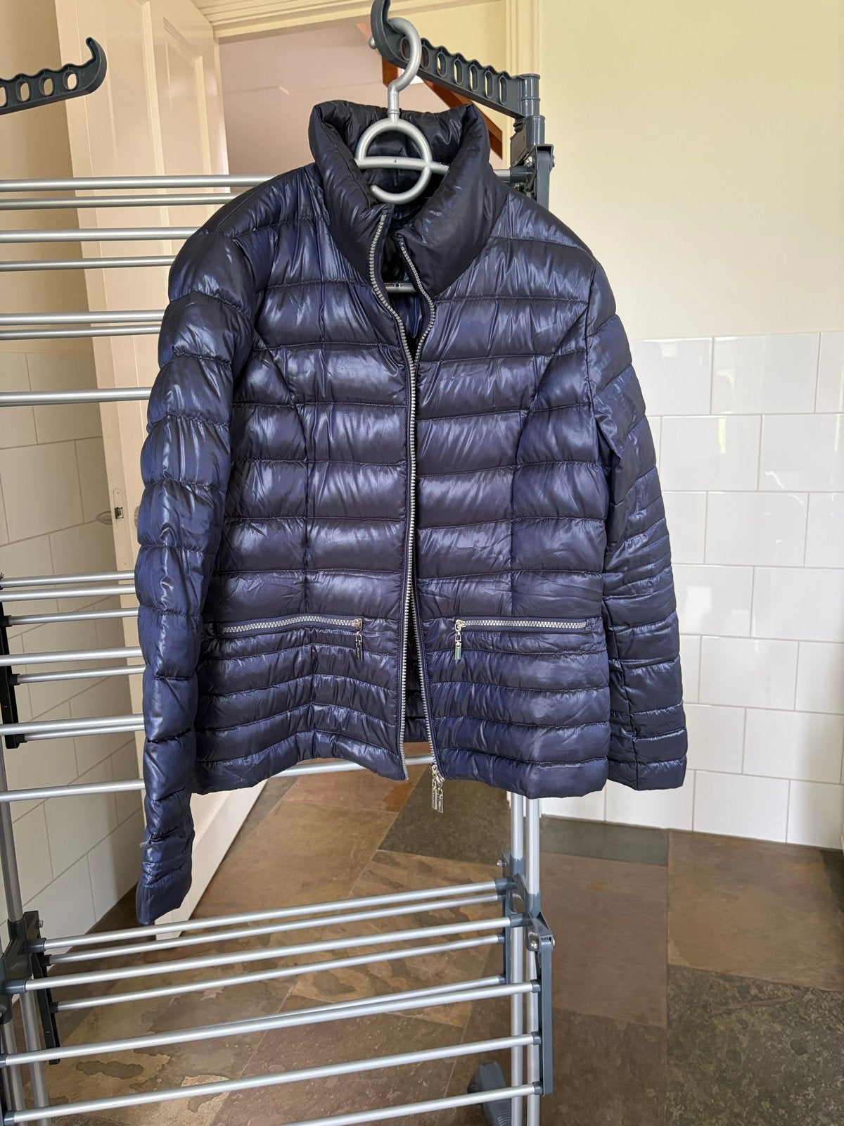 Beaumont Amsterdam donsjas - Maat M - Zo goed als nieuw, Ophalen of Verzenden, Zo goed als nieuw, Maat 38/40 (M), Blauw