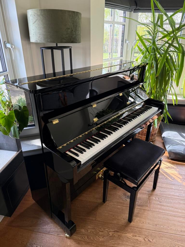 Piano Oostendorp Digital Classic Basic ll XT PE Messing, Ophalen, Zwart, Zo goed als nieuw, Piano