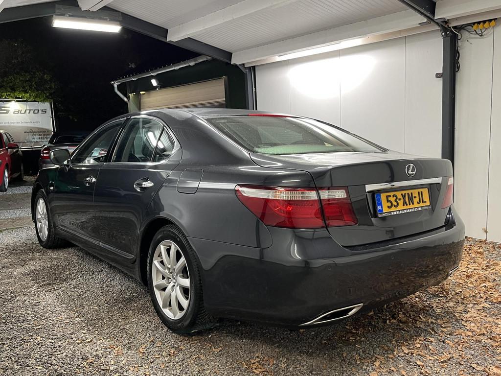 Lexus LS 460 Luxury 2007 NL AUTO N.A.P DEALER O.H.., Automaat, Achterwielaandrijving, Gebruikt, 8 cilinders