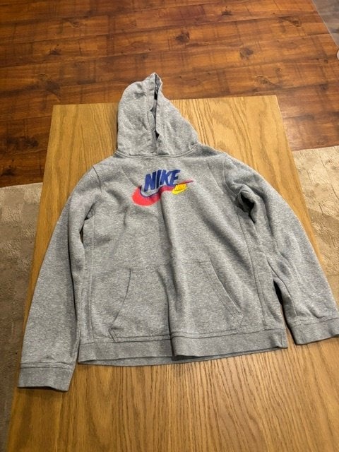 Nike hoodie kids, grijs, maat 158-170, Gebruikt, Jongen of Meisje, Trui of Vest, Ophalen of Verzenden
