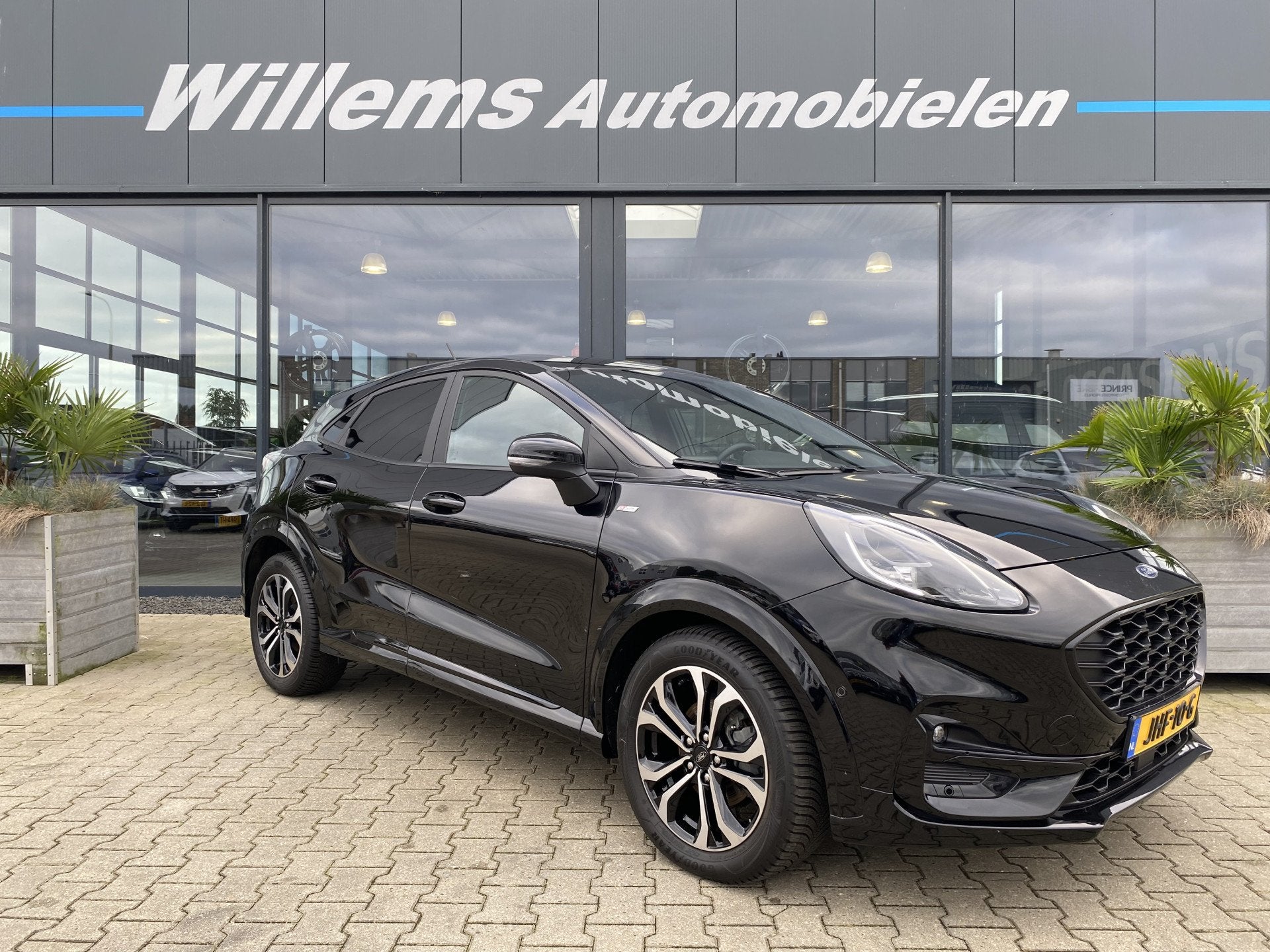 Ford Puma 1.0 EcoBoost Hybrid ST-LINE 155 PK Adaptive Cruise, Auto's, Ford, Stof, Euro 6, Met garantie (alle), Overige brandstoffen
