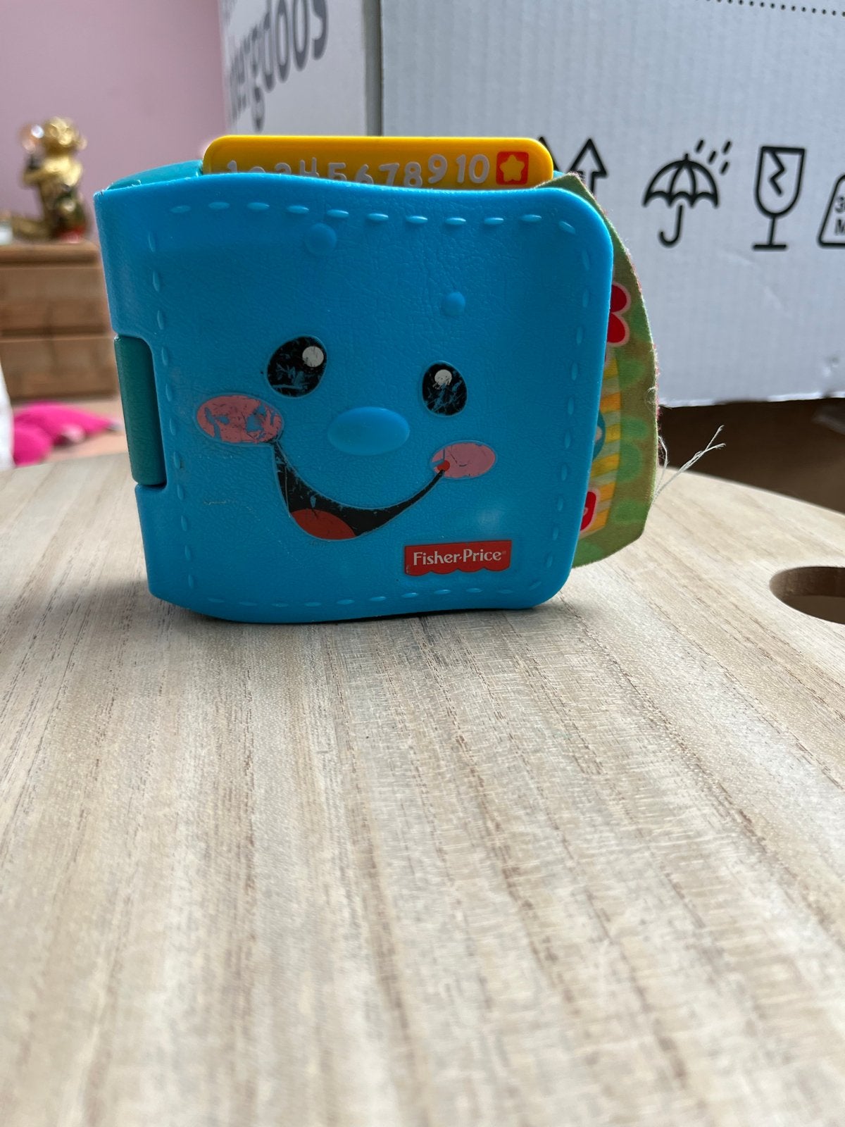 Fisher-Price Lachend Portemonneetje Educatief Speelgoed, Kinderen en Baby's, Ophalen of Verzenden, Gebruikt, Overige typen, Met geluid