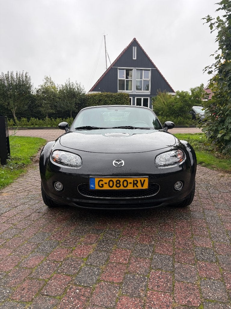 Mazda MX-5 NC 1.8  Niseko 2008 Zwart, Achterwielaandrijving, 4 cilinders, Cabriolet, 1055 kg