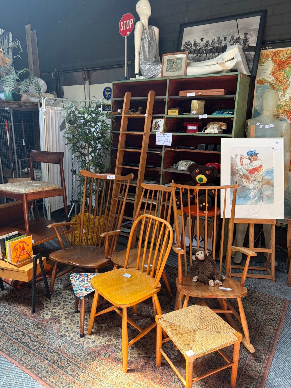 Vintage loods leegverkoop, laatste dagen open! Mega sale, Ophalen, Huis en Inrichting