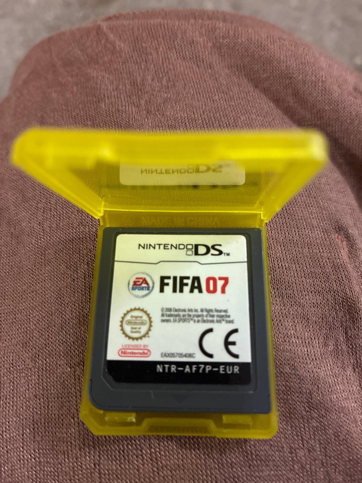 FIFA 07 Nintendo DS Game - Voetbalplezier voor onderweg, Gebruikt, 1 speler, Ophalen of Verzenden, Vanaf 3 jaar