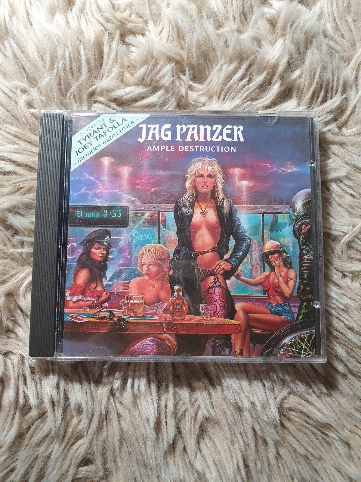 Jag Panzer – Ample Destruction, Cd's en Dvd's, Cd's | Hardrock en Metal, Ophalen of Verzenden, Zo goed als nieuw
