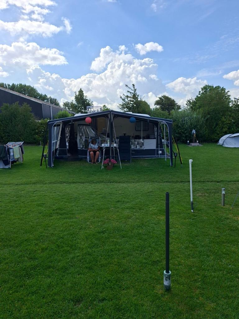 Dorema Sydney XL300 2.0 antraciet mt 13, Ophalen, Gebruikt