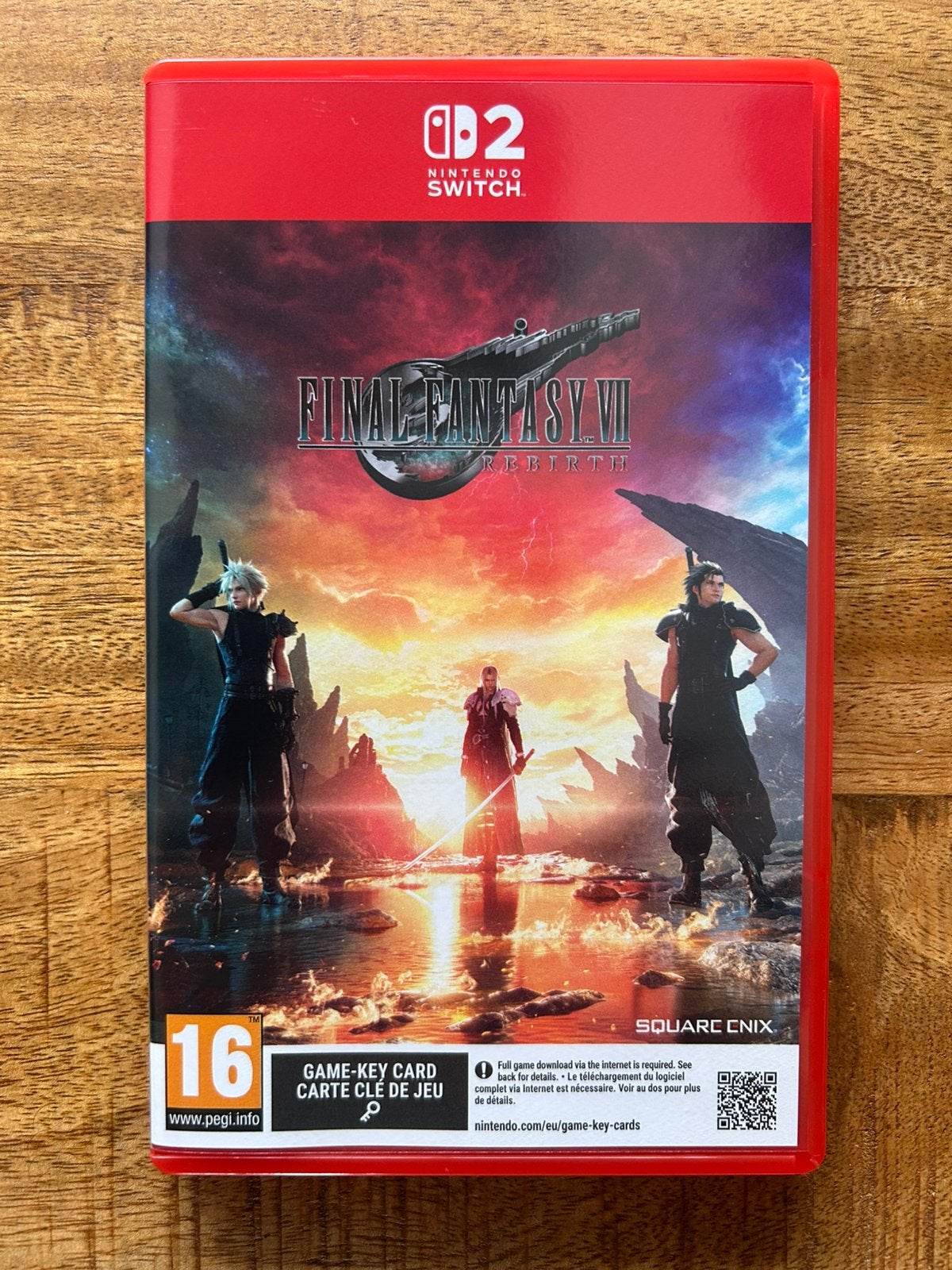 Final Fantasy 7 - Rebirth (Switch 2), 1 speler, Ophalen of Verzenden, Zo goed als nieuw, Role Playing Game (Rpg)