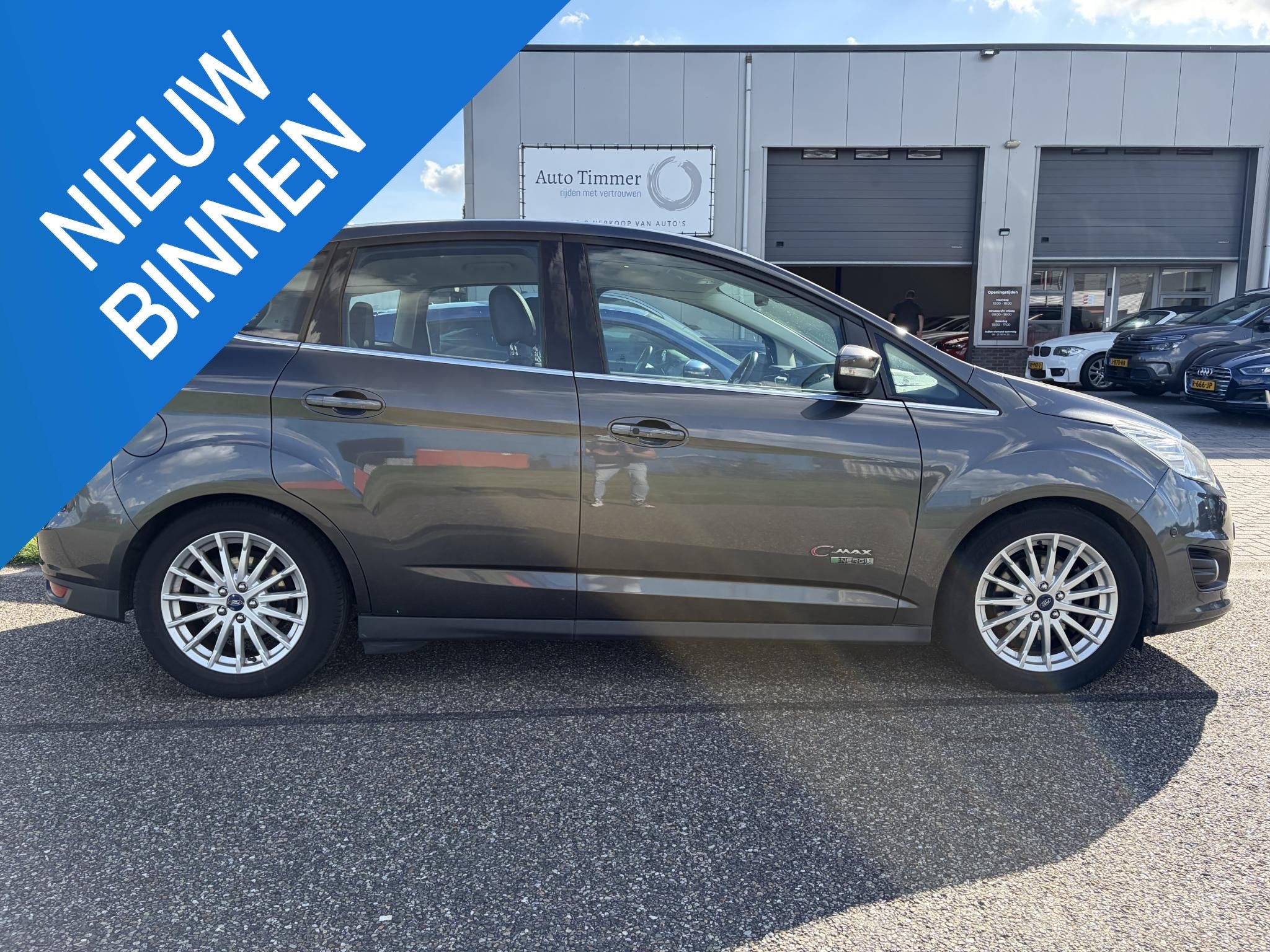 Ford C-Max 2.0 Plug-in Hybrid Titanium Plus Super mooie auto, Auto's, 8 kWh, Gebruikt, Euro 6, 4 cilinders