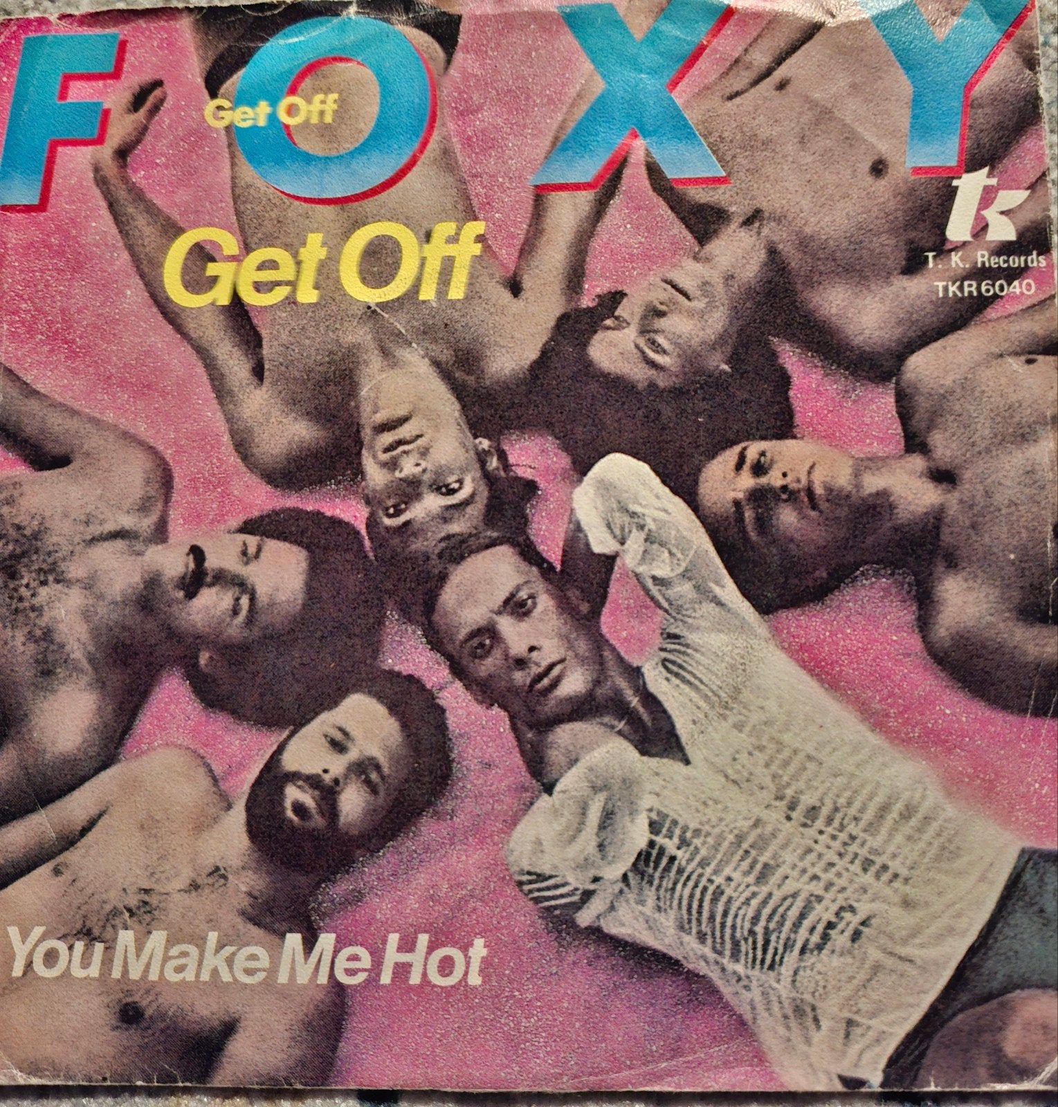 Foxy - Get Off / You Make Me Hot (7 inch vinyl single), Gebruikt, 7 inch, Ophalen of Verzenden, Pop
