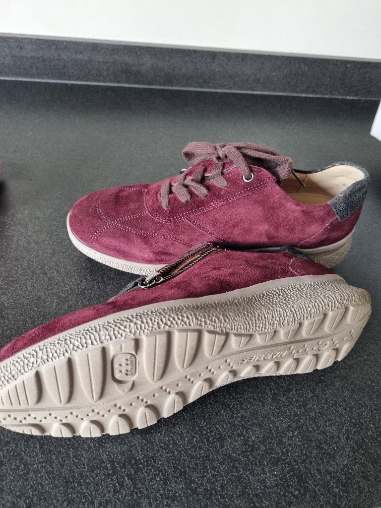 TK Hartjes schoenen, aubergine, maat 38 (UK 5), Kleding | Dames, Ophalen, Overige kleuren, Overige typen, Nieuw