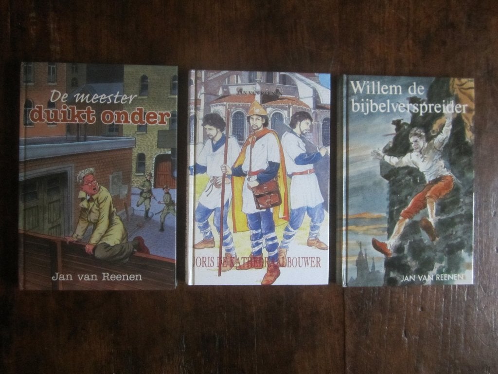 Jan van Reenen meester duikt/Joris/Willem Bijbelverspreider, Boeken, Kinderboeken | Jeugd | onder 10 jaar, Ophalen of Verzenden