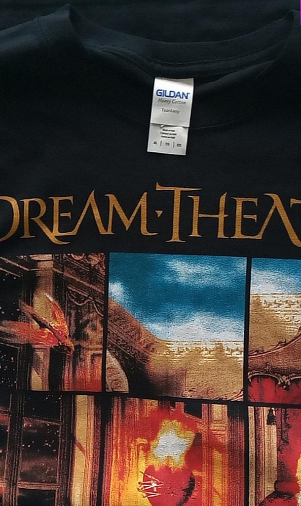 Dream Theater leuk XL t shirt images and.. + backprint sh182, Verzenden, Nieuw, Kleding